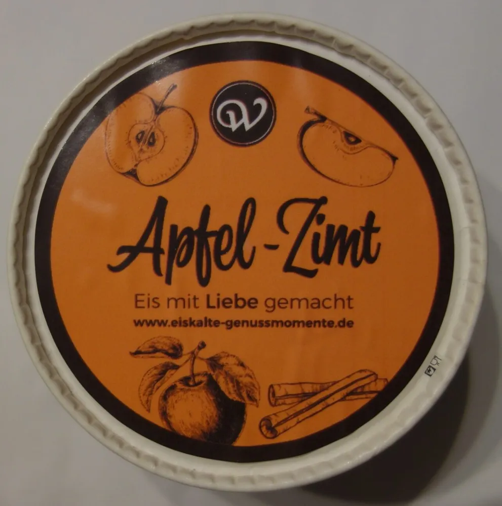 Apfel Zimt Eis