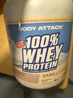 100% Whey Protein Vanilla Cream