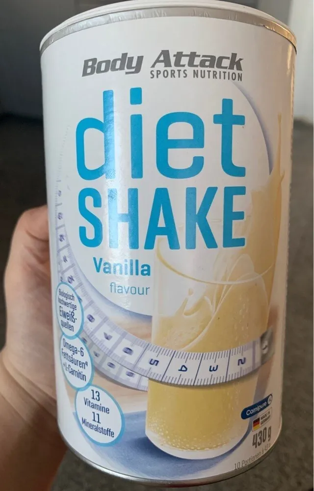 Diet shake vanille