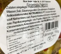 Eingelegte peperoni