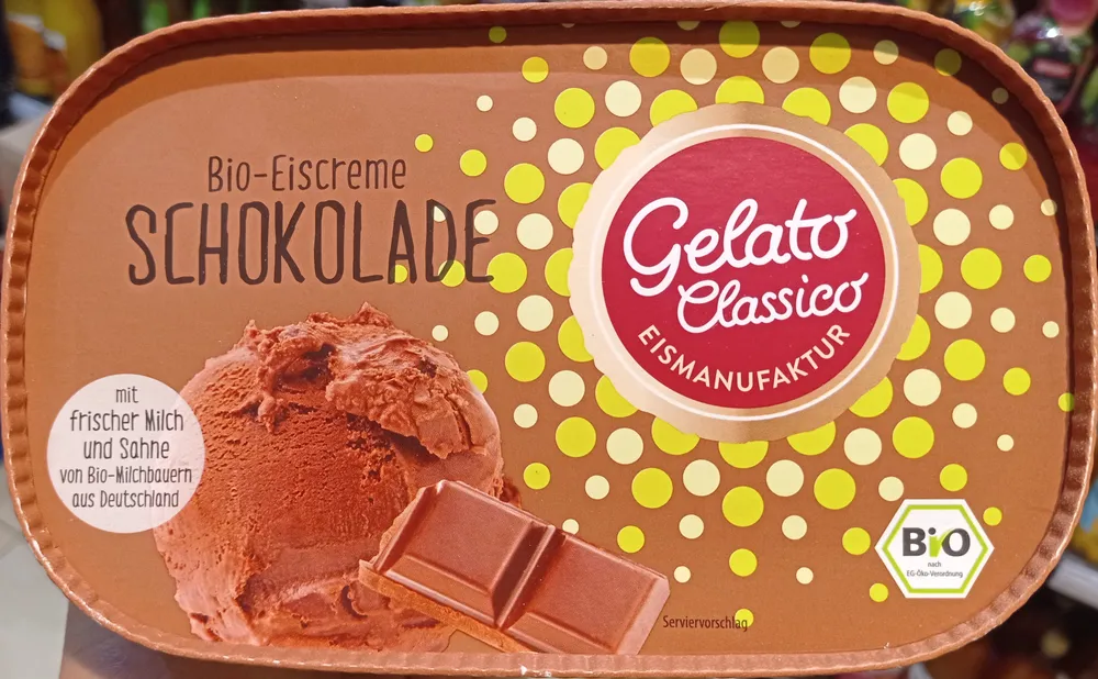Bio Eiscreme Schokolade