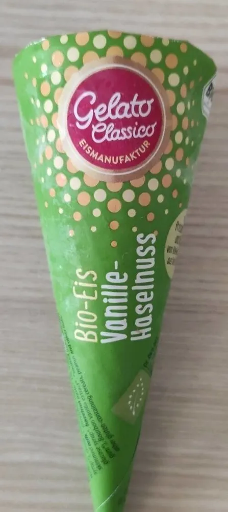 Bio-Eis Vanille-Haselnuss