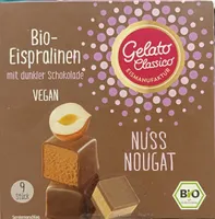 Bio Eis-Pralinen Nuss Nougat
