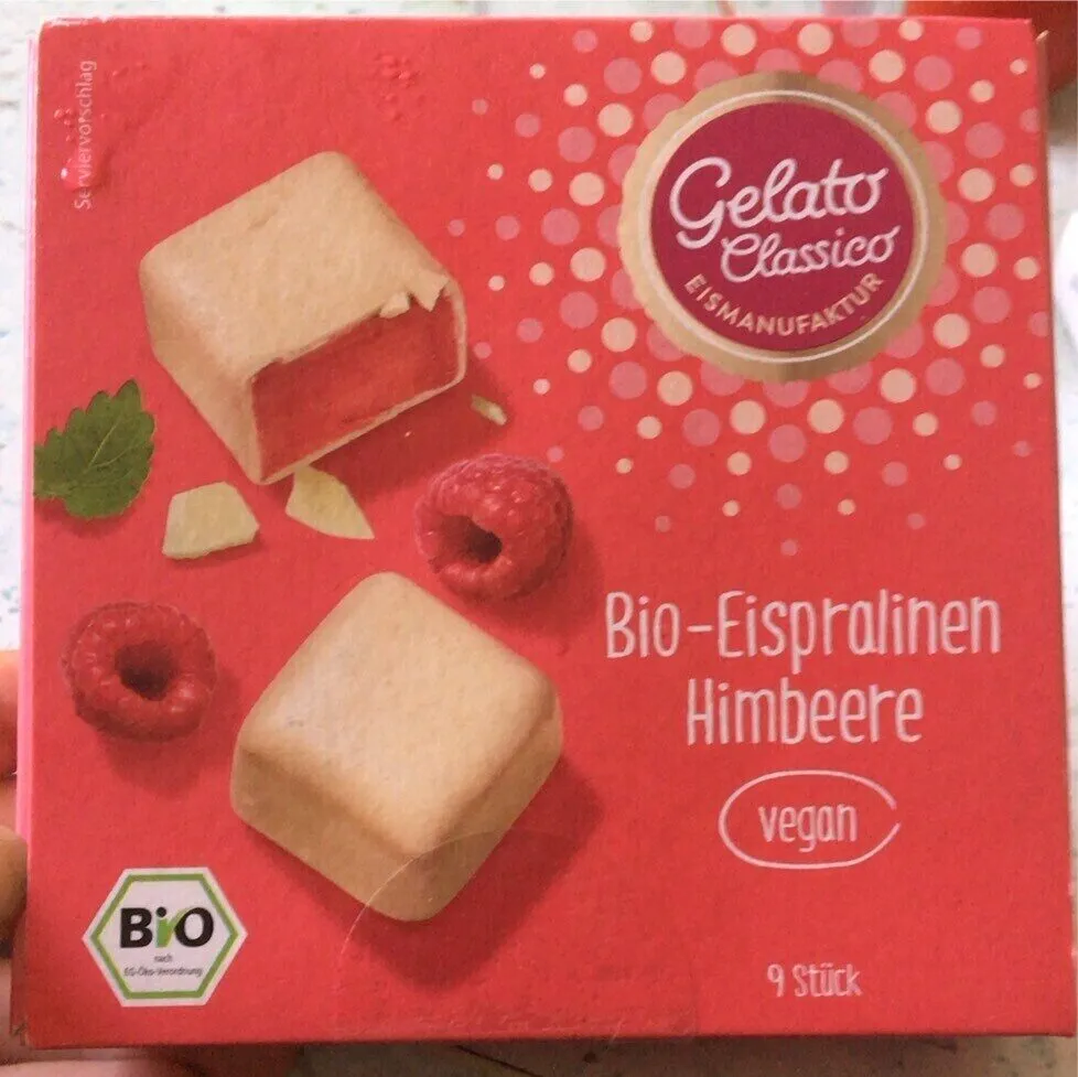 Bio Eis-Pralinen Himbeere