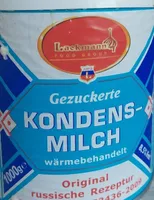 Gezuckerte kondensMilch