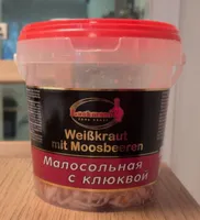 Weißkraut mit Moosbeeren