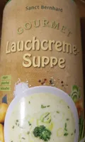 Lauchreme-suppe