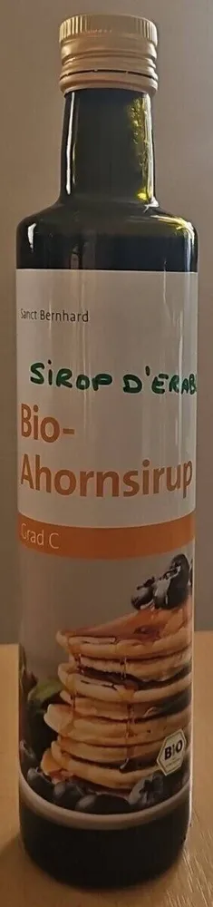 Bio-ahornsirup sirop d'érable