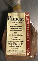 Piment - gemahlen