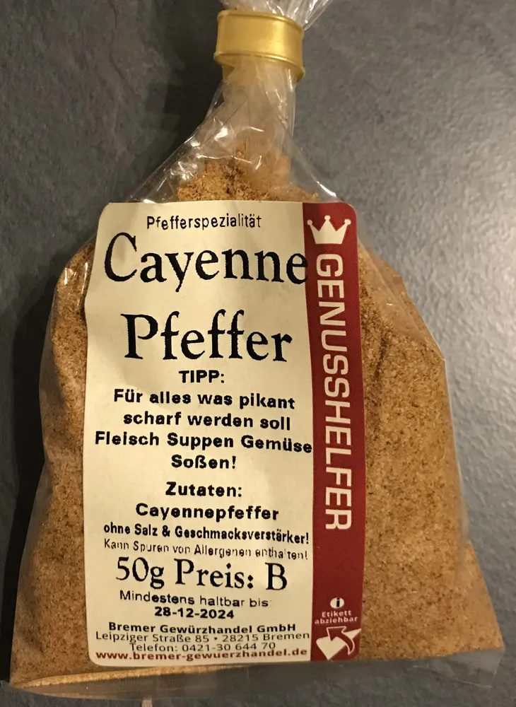 Cayenne Pfeffer