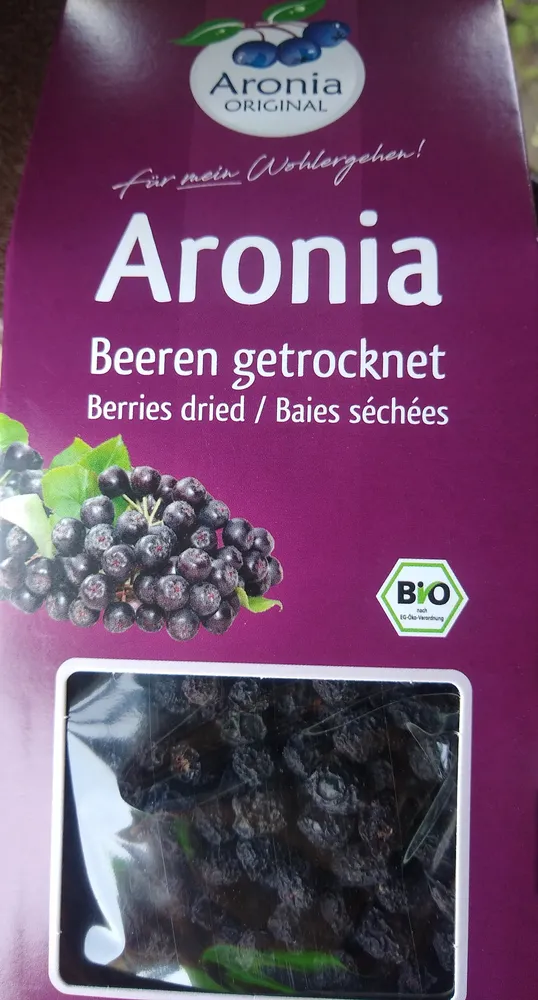 Aronia Beeren, getrocknet