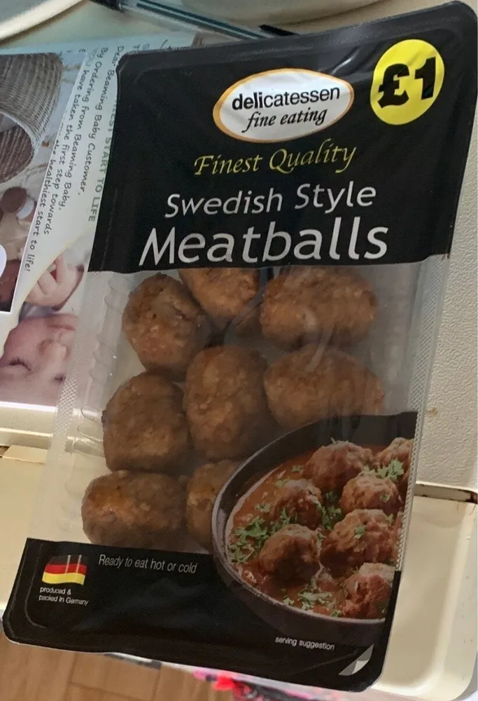 Swedish Style Meatballs