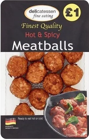 Fine Eating Hot & Spicy Meatballs