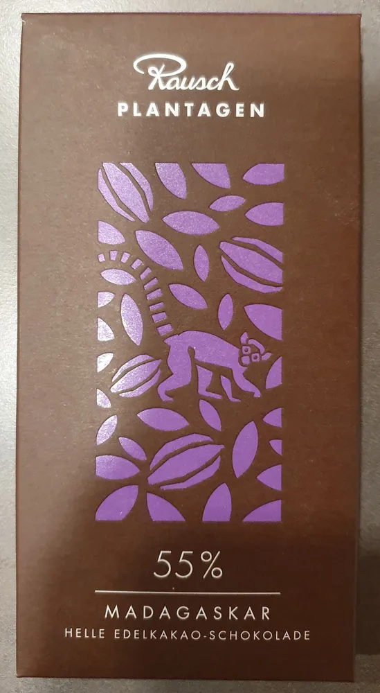 55% Madagaskar Edelsahne-Schokolade
