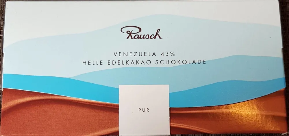 Venezuela 43% helle Edelkakao-Schokolade