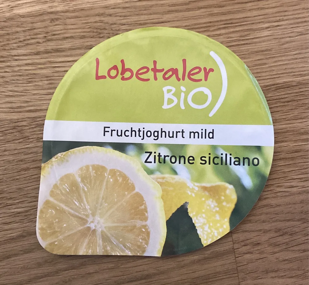 Fruchtjoghurt mild Zitrone siciliano