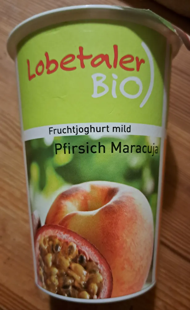 Fruchtjoghurt mild Pfirsich Maracuja