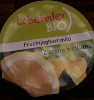 Lobetaler Bio Fruchtjoghurt mild Zitrone siciliano 4250421973292 cremig gerührt mit 10 % Zitrone mindestens 3,7 % Fett im Milchanteil