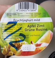 Saison Becher Apfel Zim Grüne Rosine