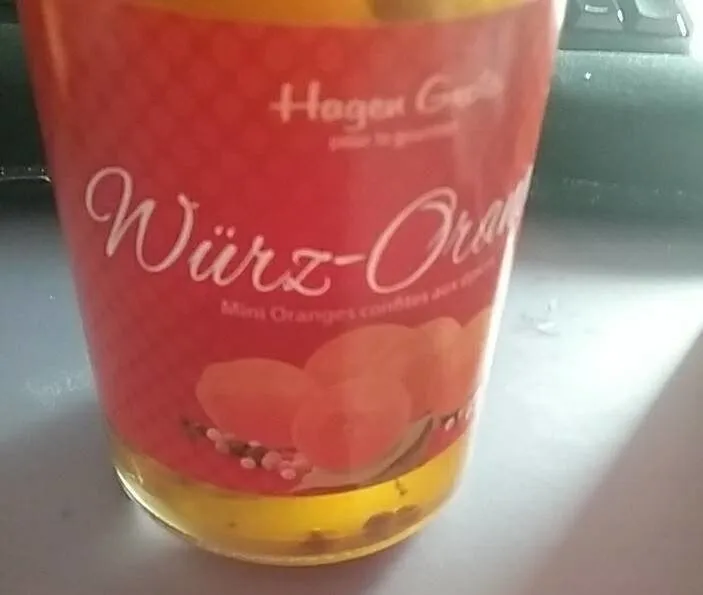 Orange confites aux épices