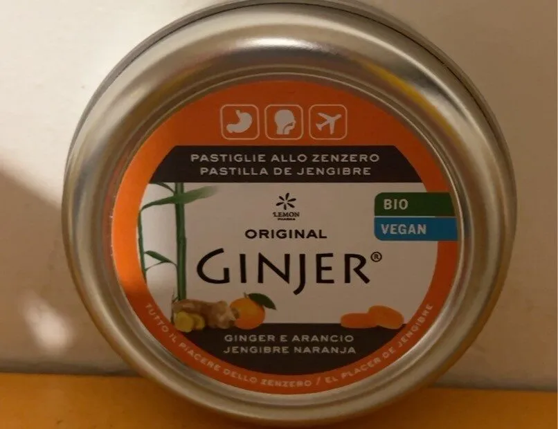 Pastillas de jengibre