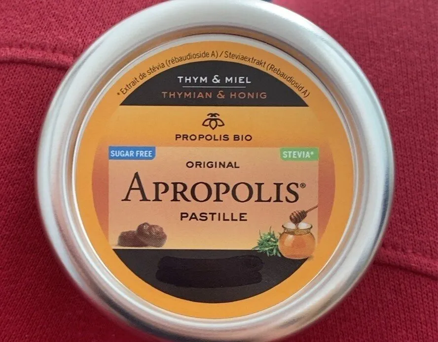 A propolis pastille thym et miel