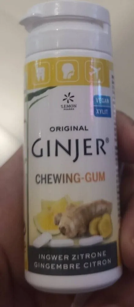 Original ginger chewing-gum