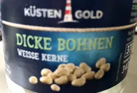 Dicke Bohnen weisse Kerne