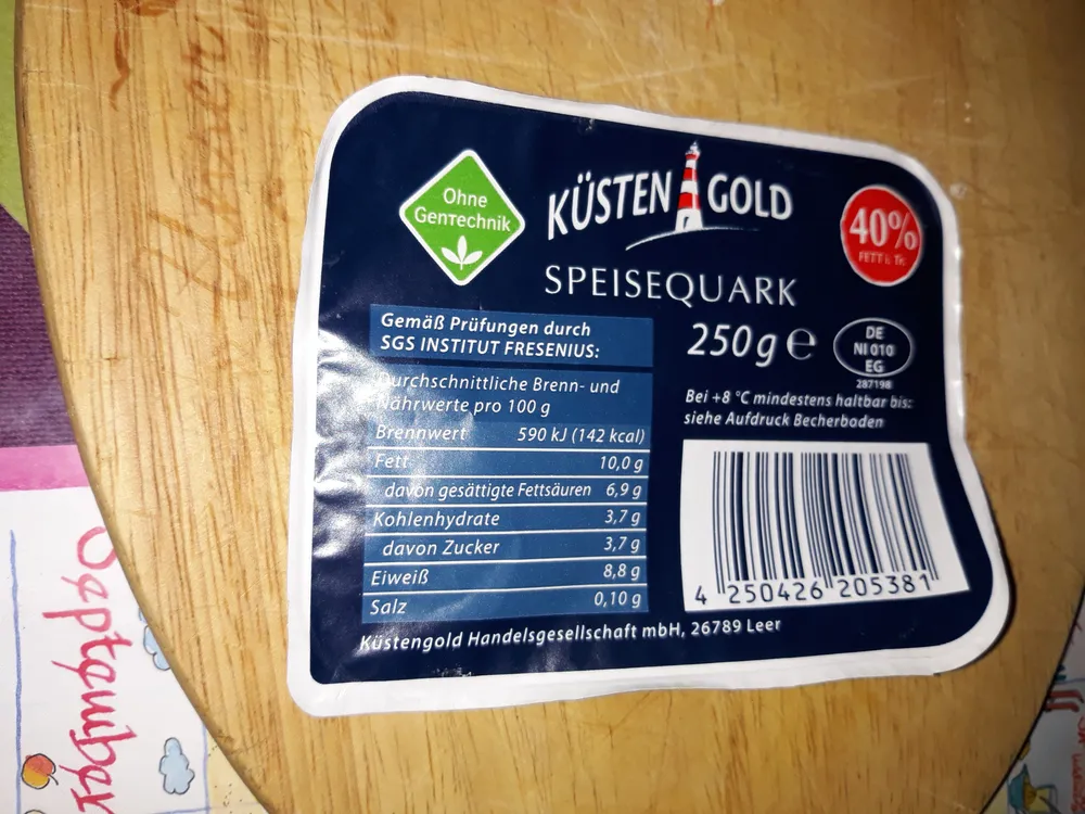 Speisequark