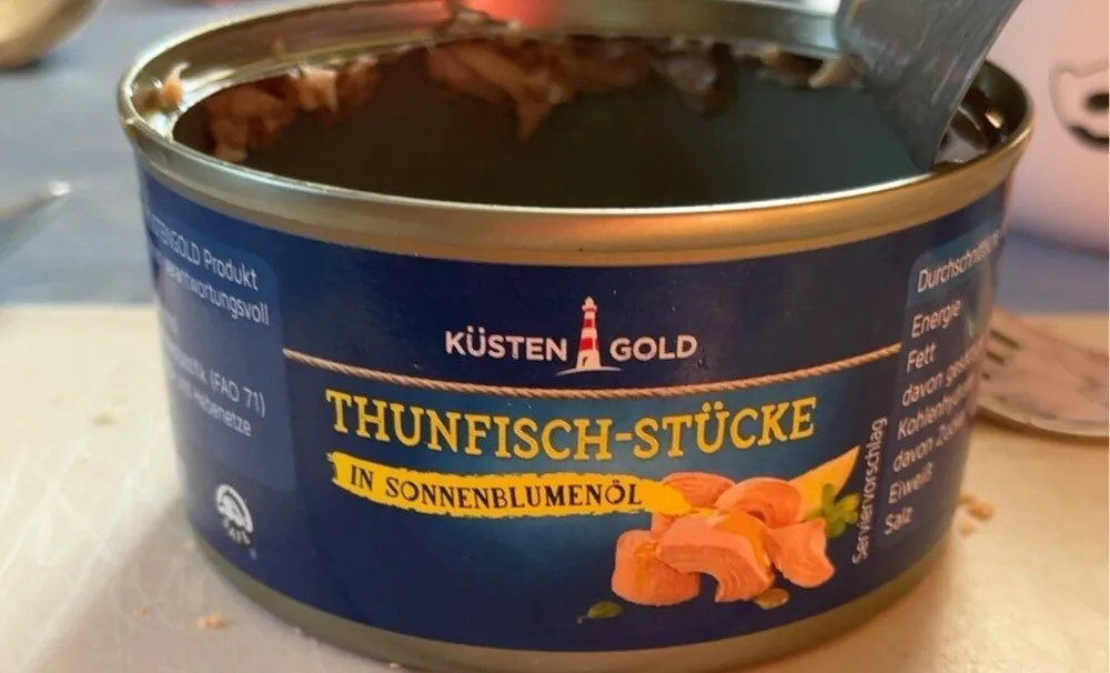 Thunfisch stücke