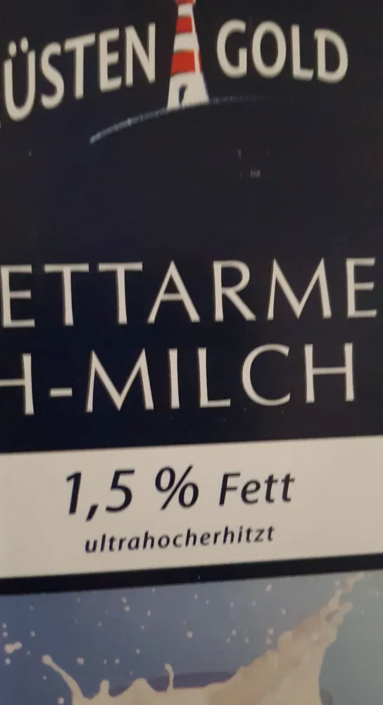 Fettarme H-Milch