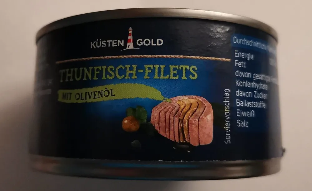 Thunfisch-filets mit olivenöl
