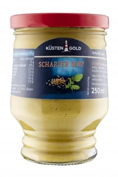 Senf, scharf
