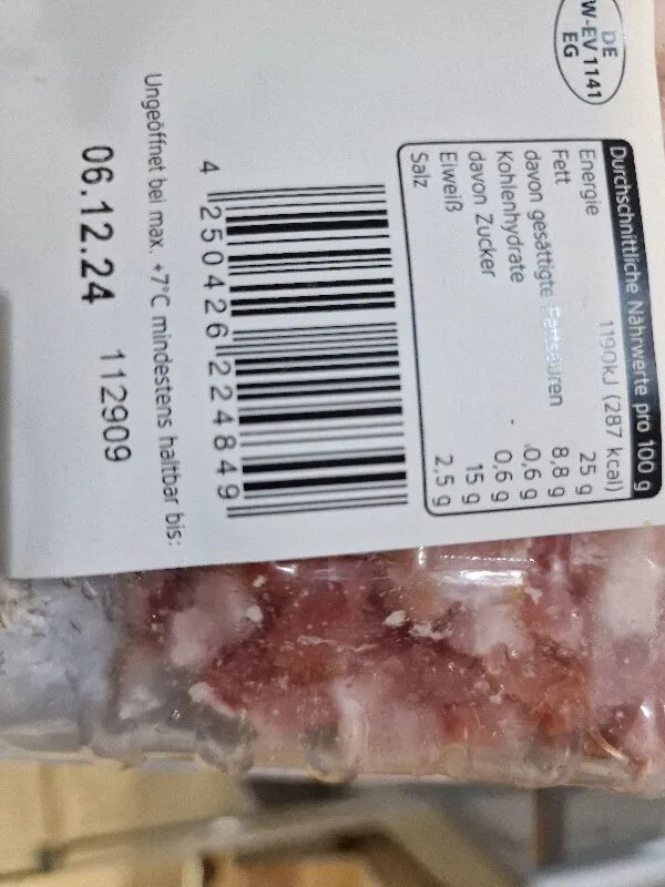 bacon in streifen