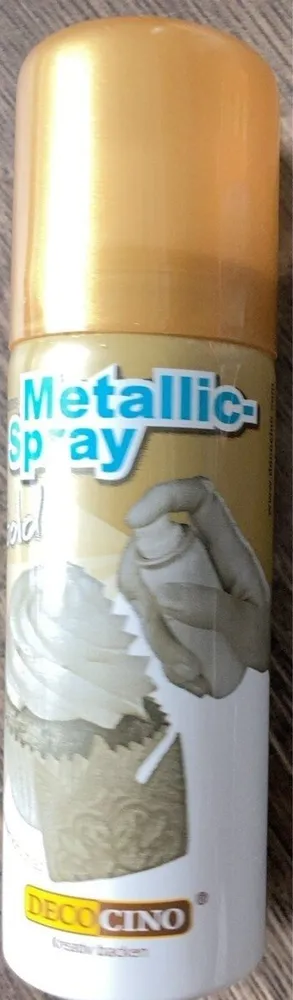Essbares metallic spray