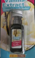Vanilla extract sirop à la vanille bourbon