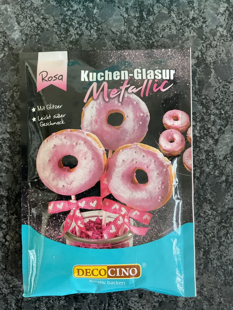 Kuchenglasur Metallic