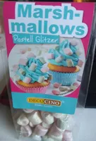 Marshmallows Pastell Glitzer