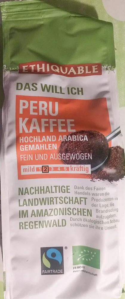 Peru Kaffee