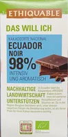Ecuador madagascar noir 98%