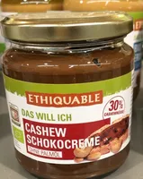 Cashew Schokocreme ohne Palmöl