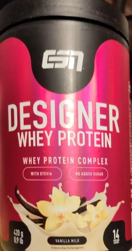 Designer Whey Protein Vanilla Milk