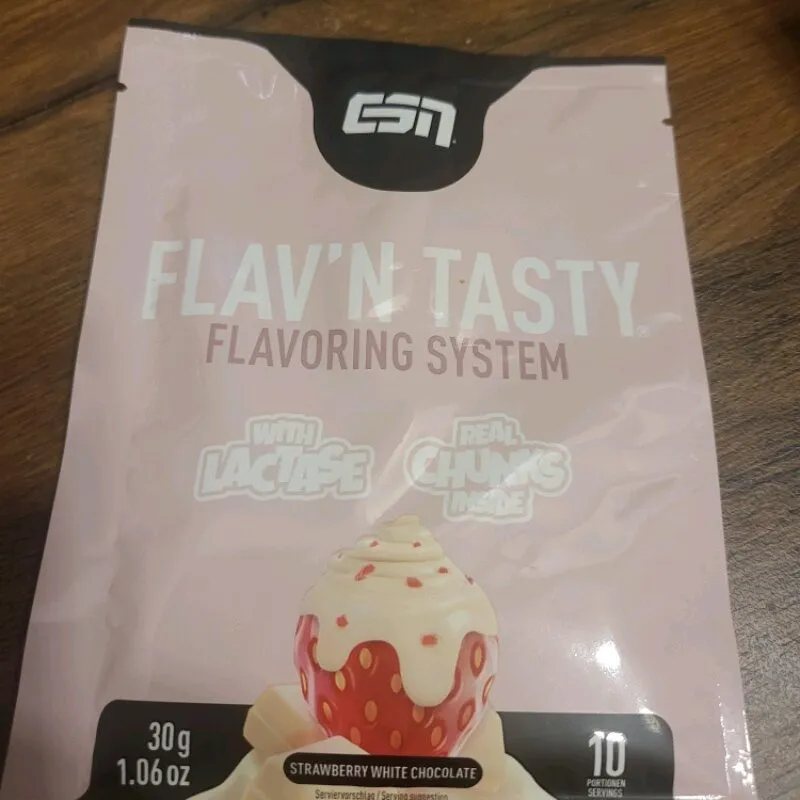 Flav'n Tasty Strawberry White Chocolate