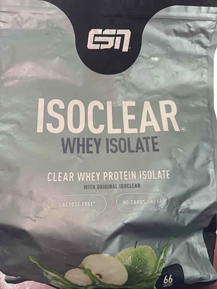ISOCLEAR WHEY ISOLATE GREEN APPLE