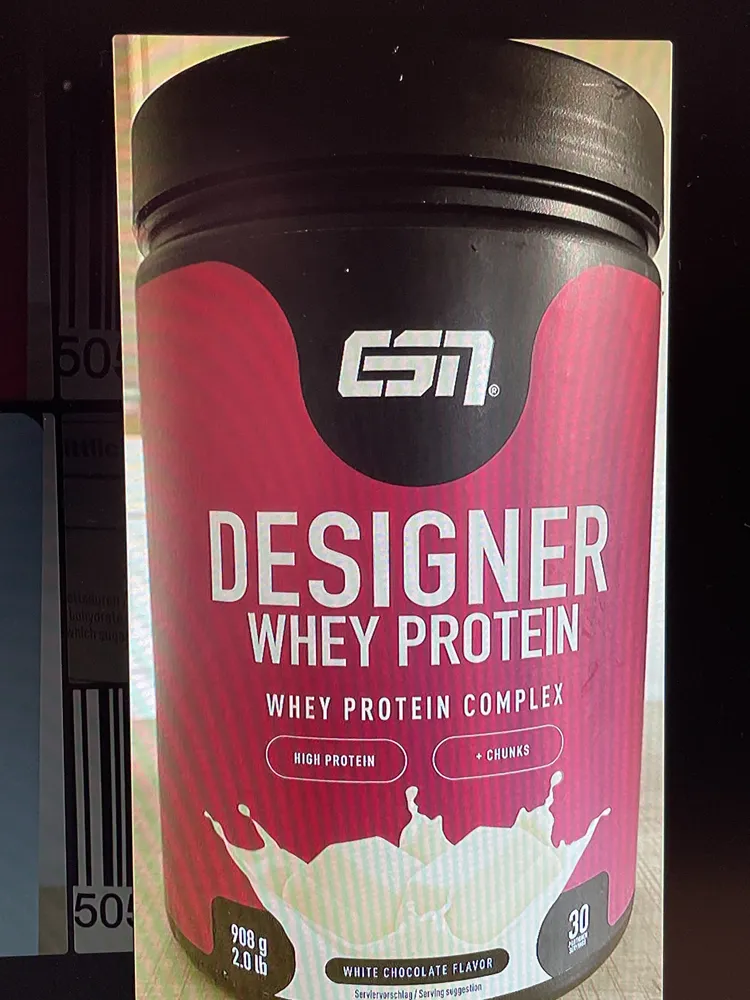 Designer Whey Protein White Chocolate