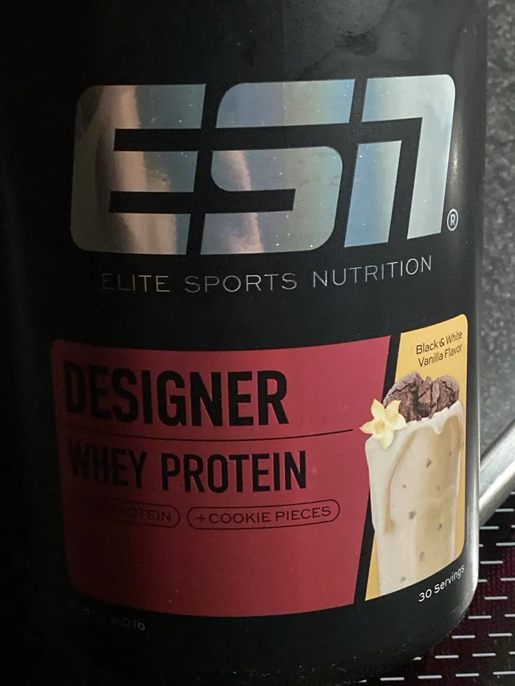 Designer Whey Protein Black & White Vanilla Flavor
