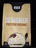 Designer Protein Pudding Black & White Vanilla Flavor Probe