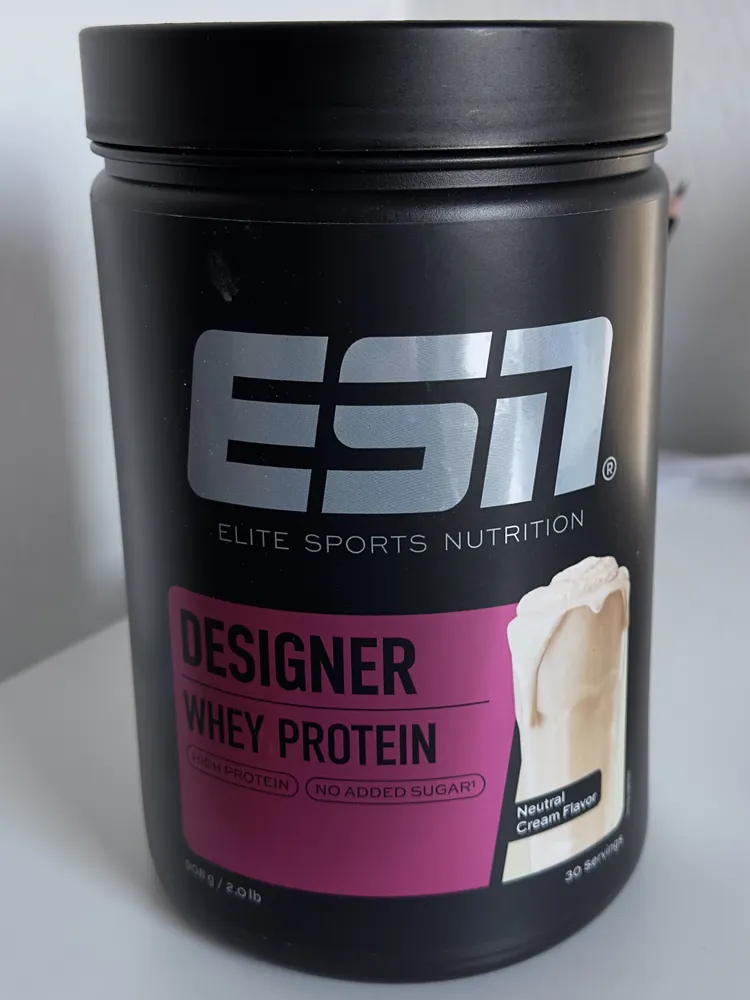 Designer Whey Protein Neutral Cream Flavor