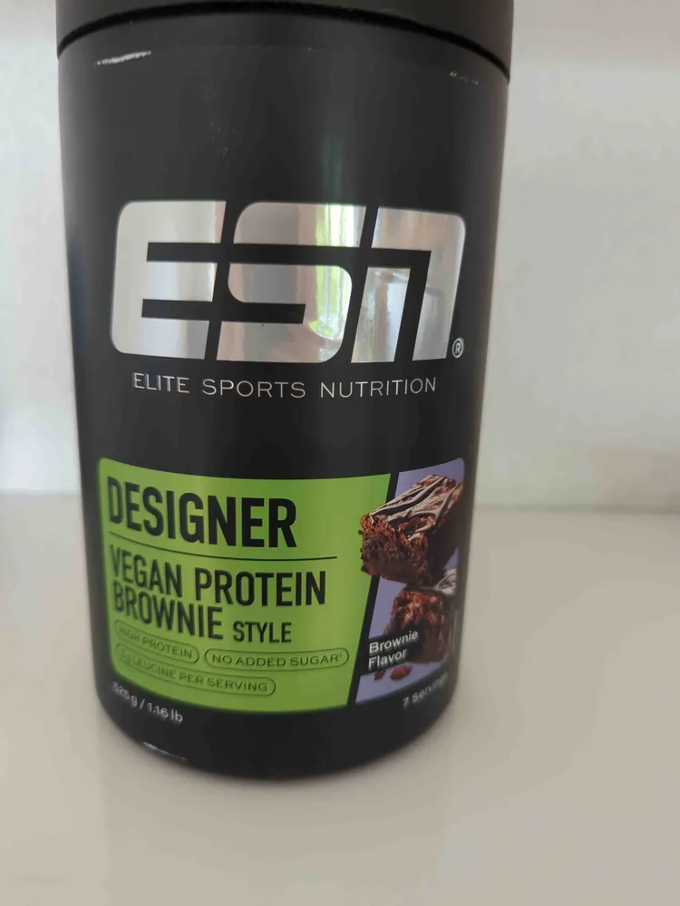 Designer Vegan Protein Brownie Style