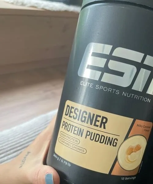 Protein pudding milky caramel